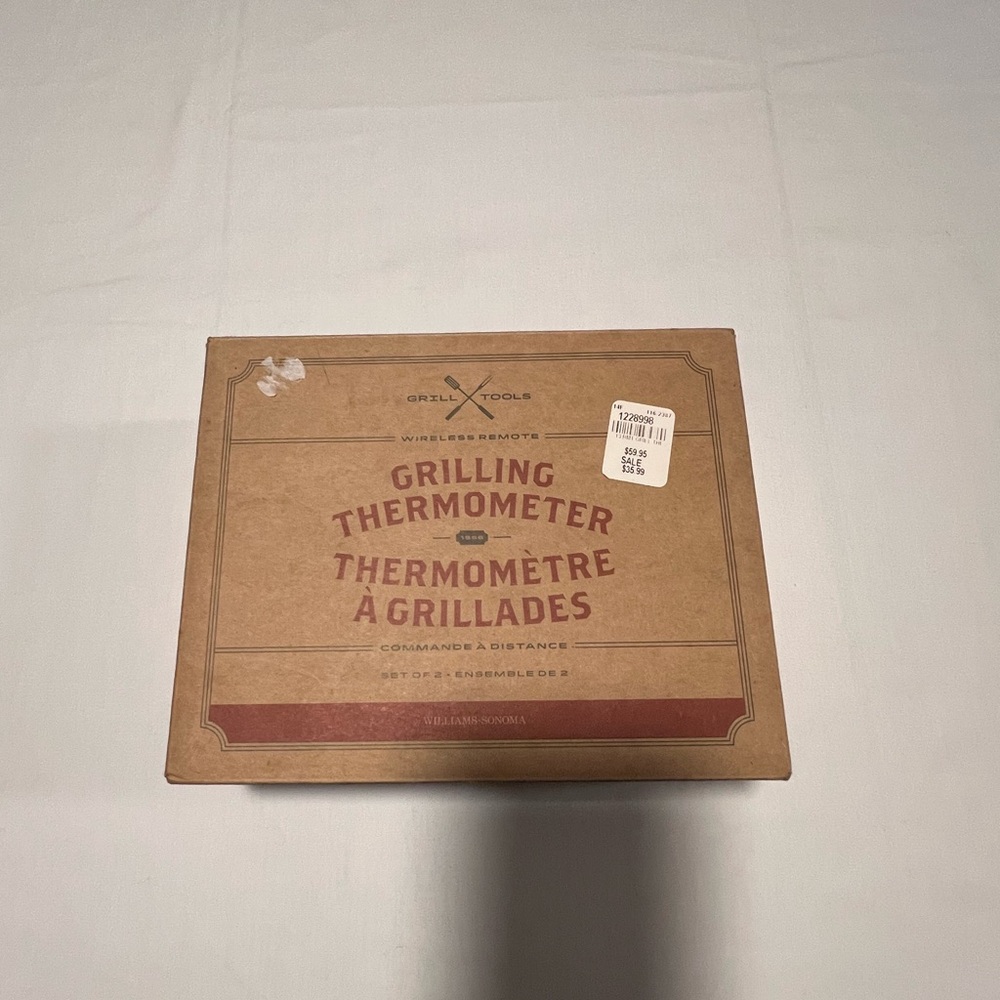 Grill Tools Wireless Remote Grilling Thermometer NWT